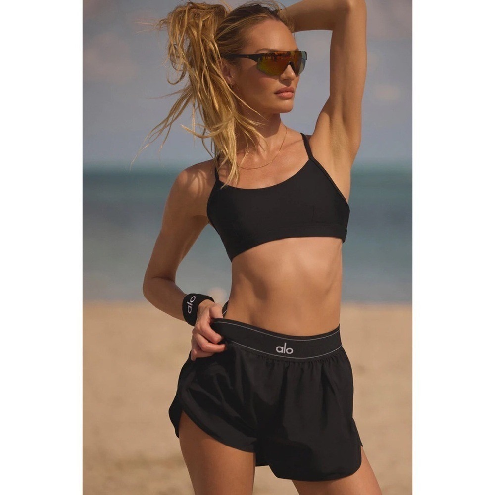 Alo Yoga Match Point Short Black S - Picture 9 of 13